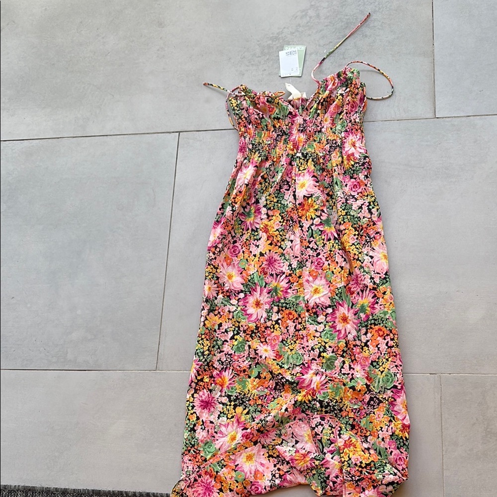 H&M Floral Multicolor Dress